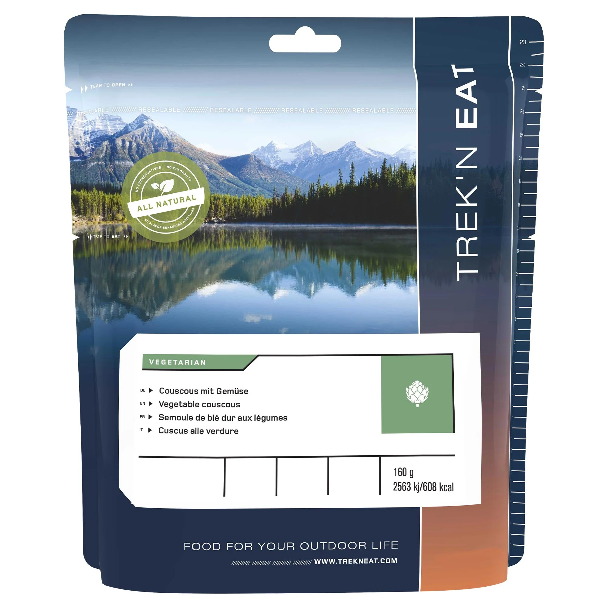 Trek'n Eat Couscous with vegetablesno size