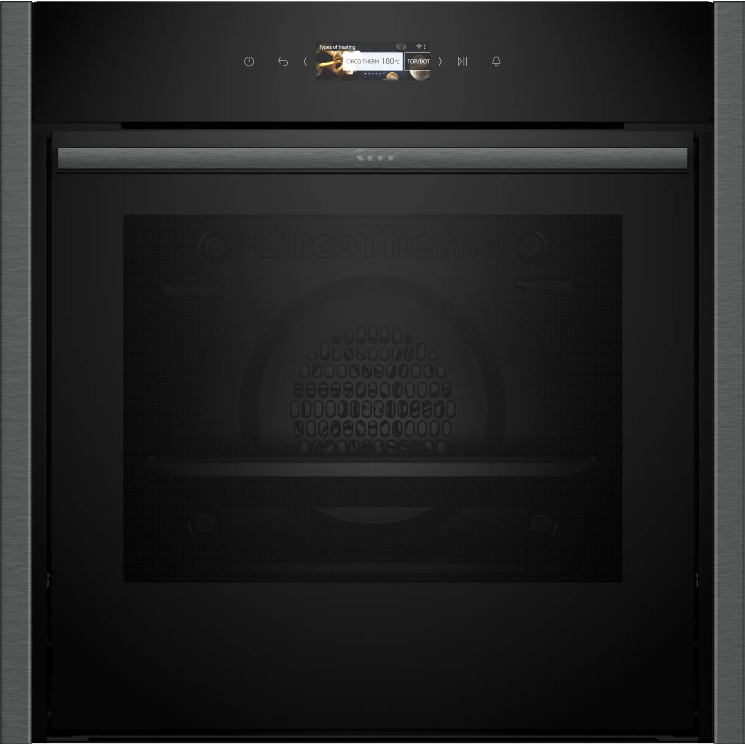 NEFF N70 B54CR71G0B Electric Pyrolytic Smart Oven - Graphite, Black