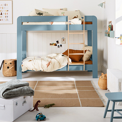 La Redoute Interieurs Gungla Embroidered Animal Washed Microfibre Quilted Bedspread by La Redoute