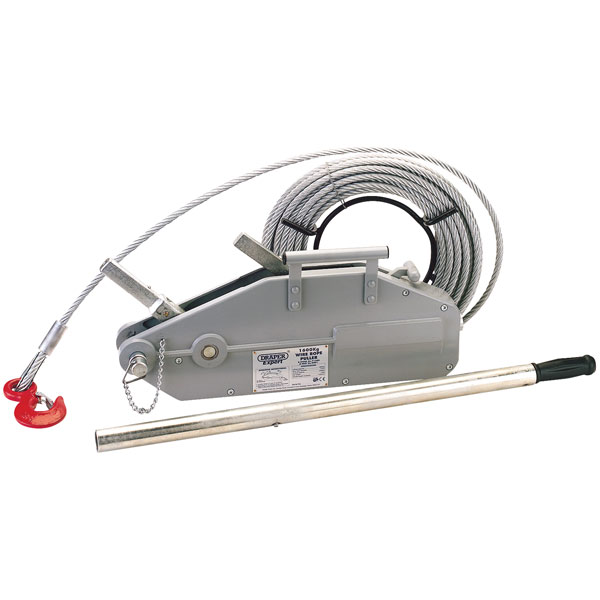 Draper 71208 1600kg Wire Rope Puller