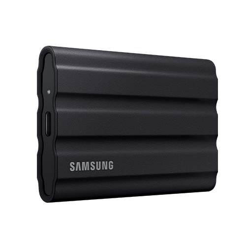 Samsung T7 Shield Portable External SSD - 1 TB, Black, Black