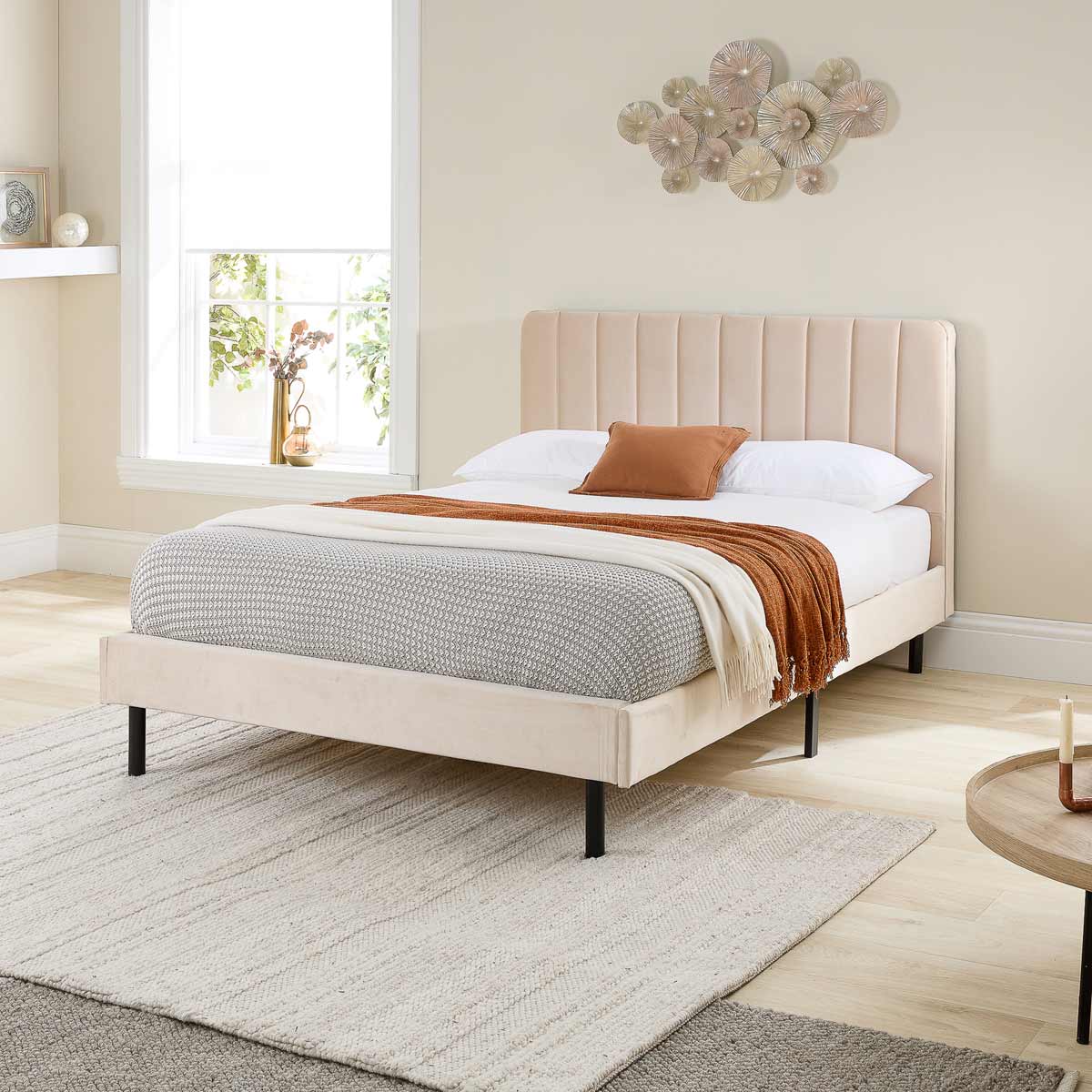 Aspire Rosella Upholstered Bed