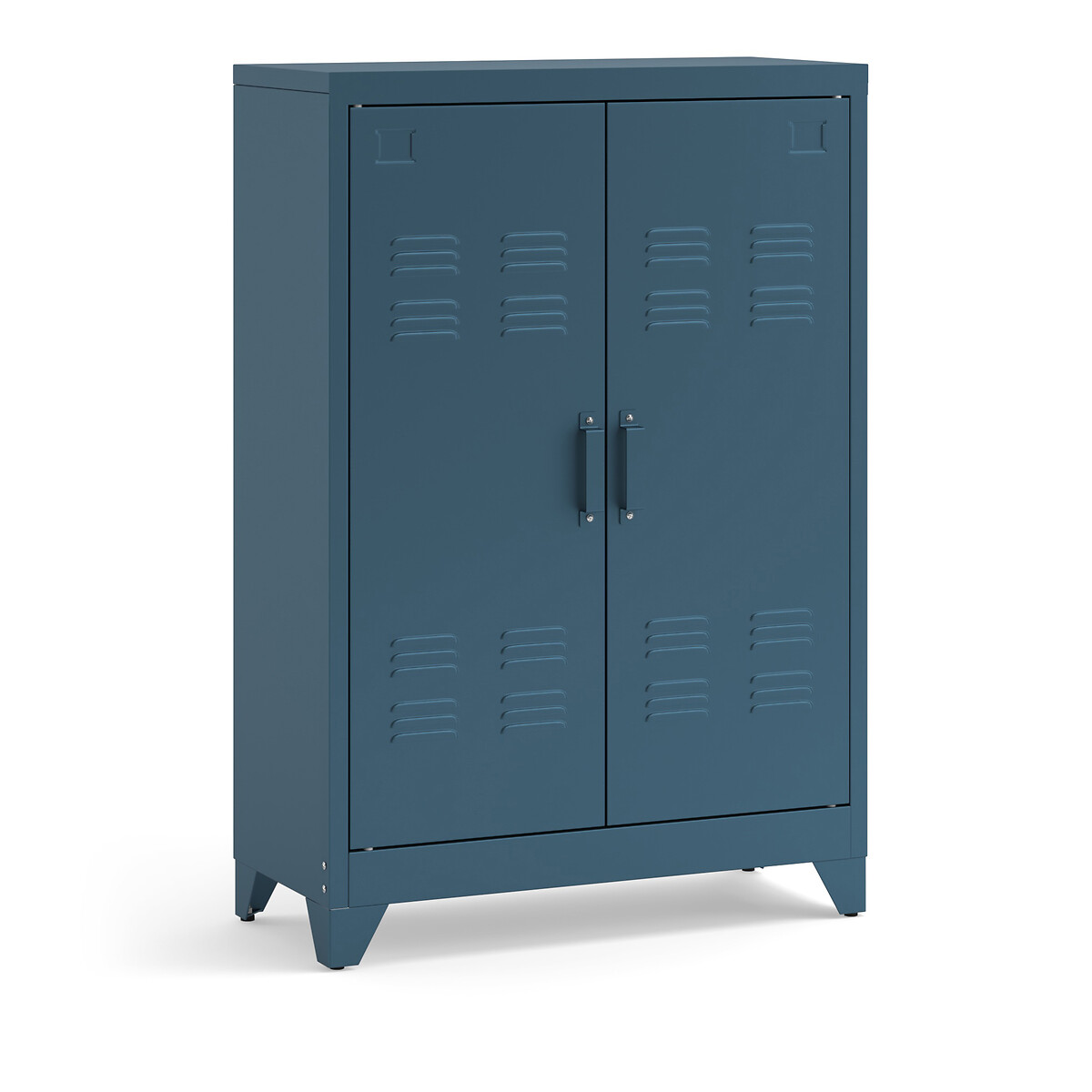 La Redoute Interieurs Hiba Low Metal Cabinet with Two Doors by La Redoute