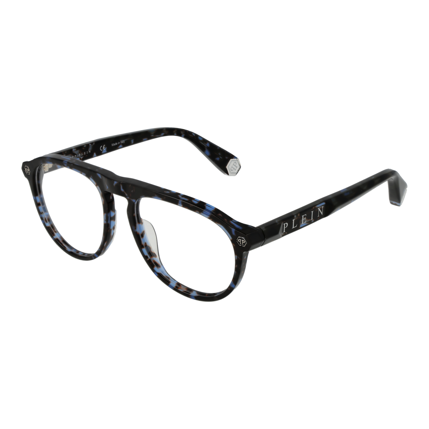 Philipp Plein Vpp016m 0l93 Shiny Blue Havana