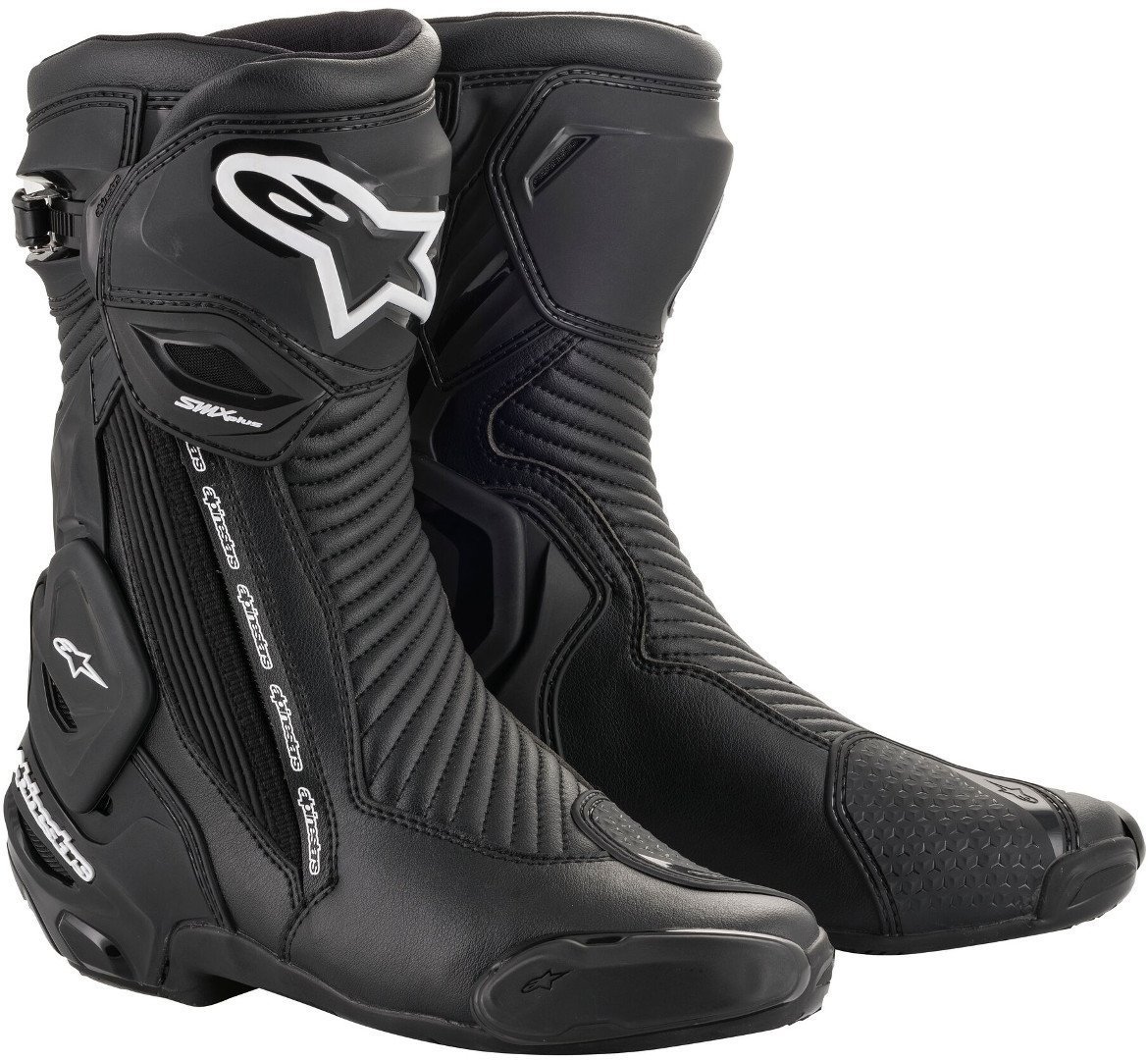 Alpinestars SMX Plus V2 Black Motorcycle Boots 46