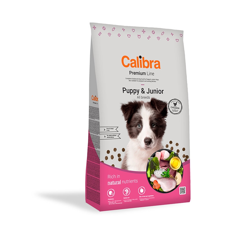 Calibra 12 Kg Calibra dog premium line puppy junior comida para perros