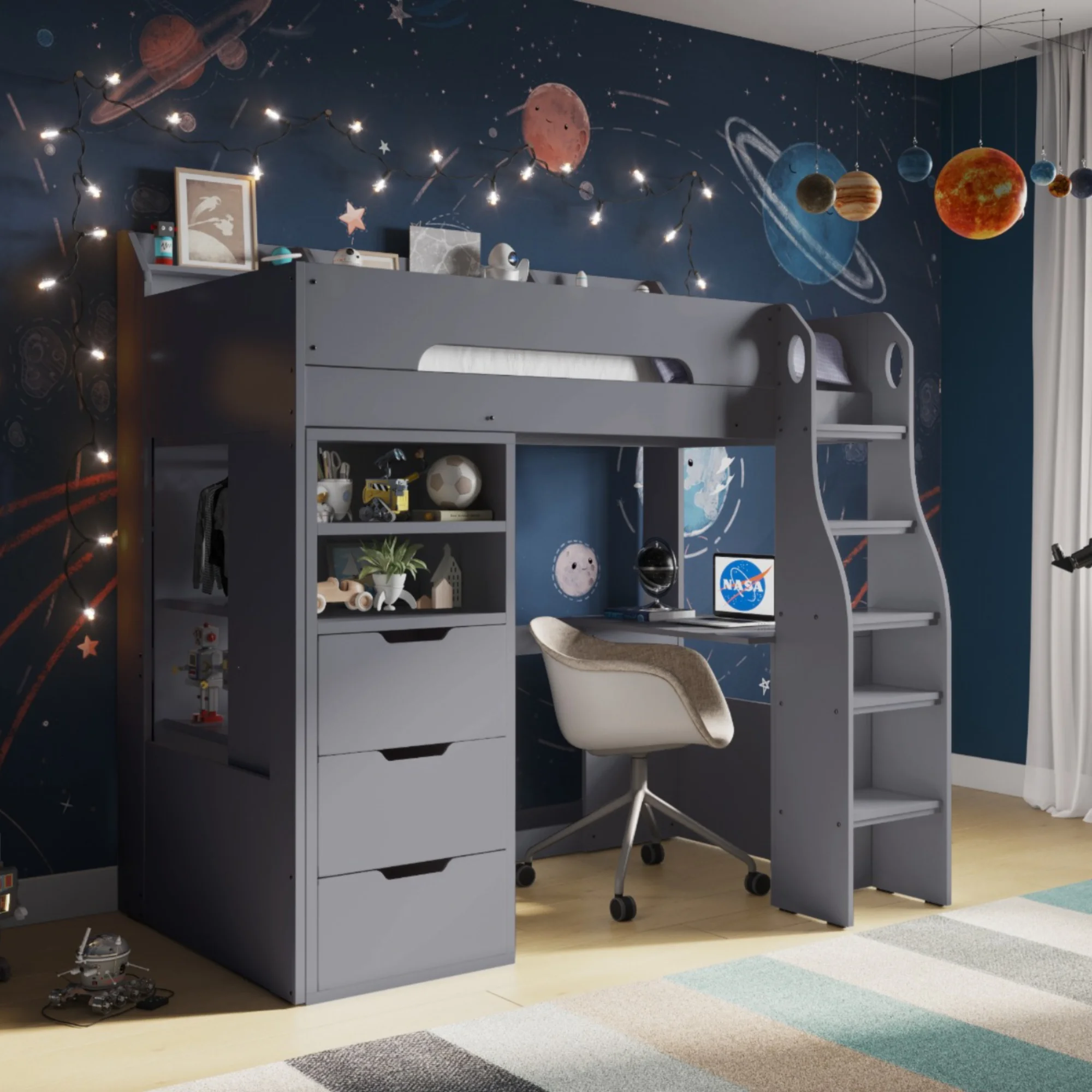 Cosmic Storage Sleeper Bed