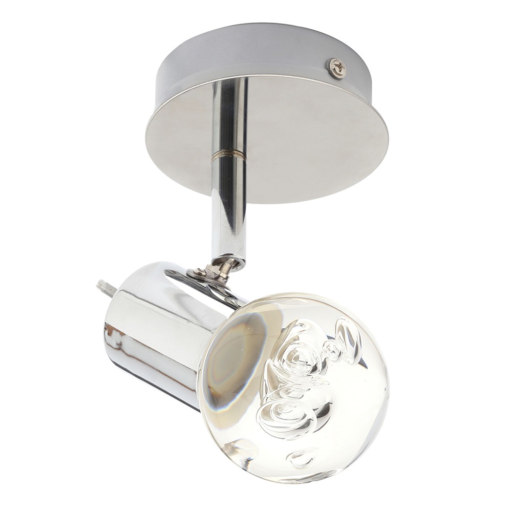 BHS Lighting Martha Spotlight Ceiling Light|metallic silver