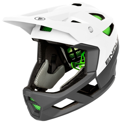 Endura MT500 MIPS Full Face MTB Helmet - White / Large / XLarge
