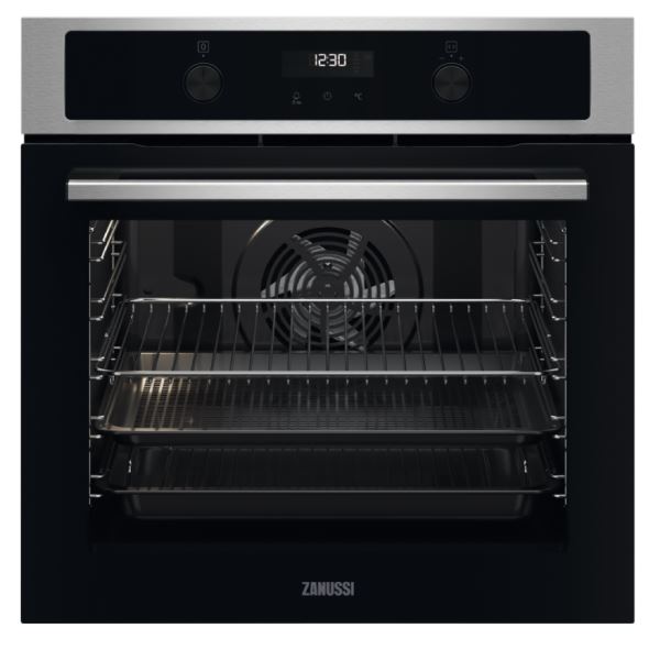Zanussi ZOPNA7X1 Built In Electric Single Oven - Stainless Steel - A+ Rated