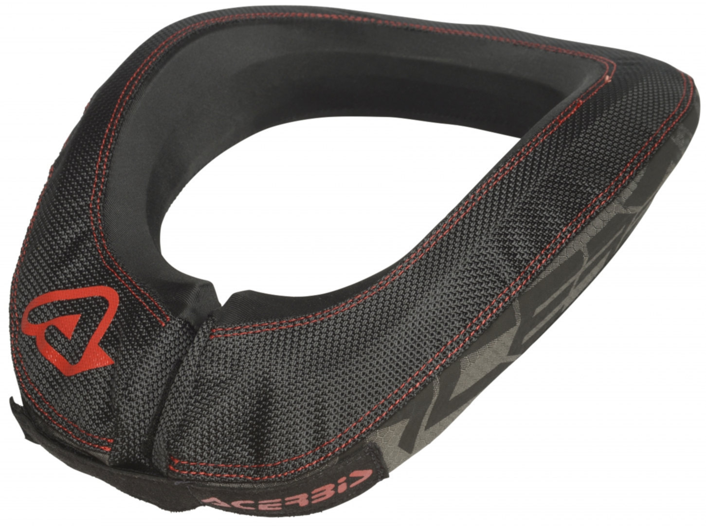 Acerbis  X-Round Brace de cou de Motocross Noir Rouge unique taille