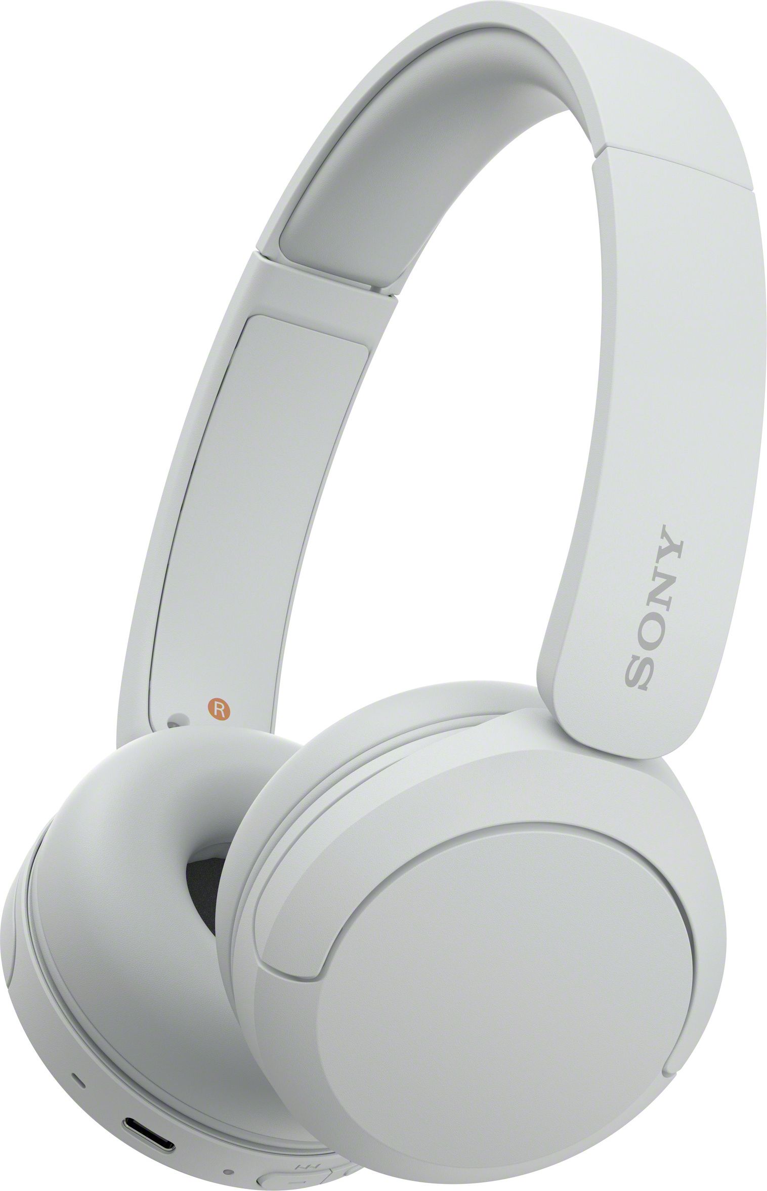 SONY WH-CH520W Wireless Bluetooth Headphones - White, White