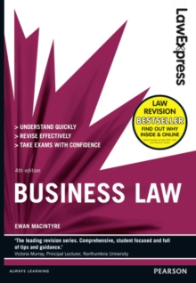 Pearson Education Limited Law Express: Business Law  Paperback  Ewan MacIntyre