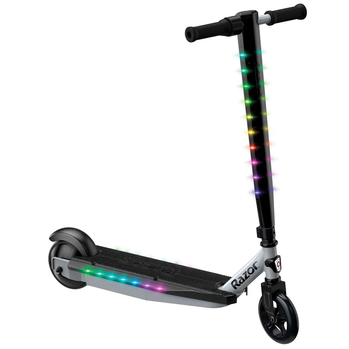 Razor Power Coreu0026tradeE90 Lightshow Electric Kids' Scooter - Black, Black