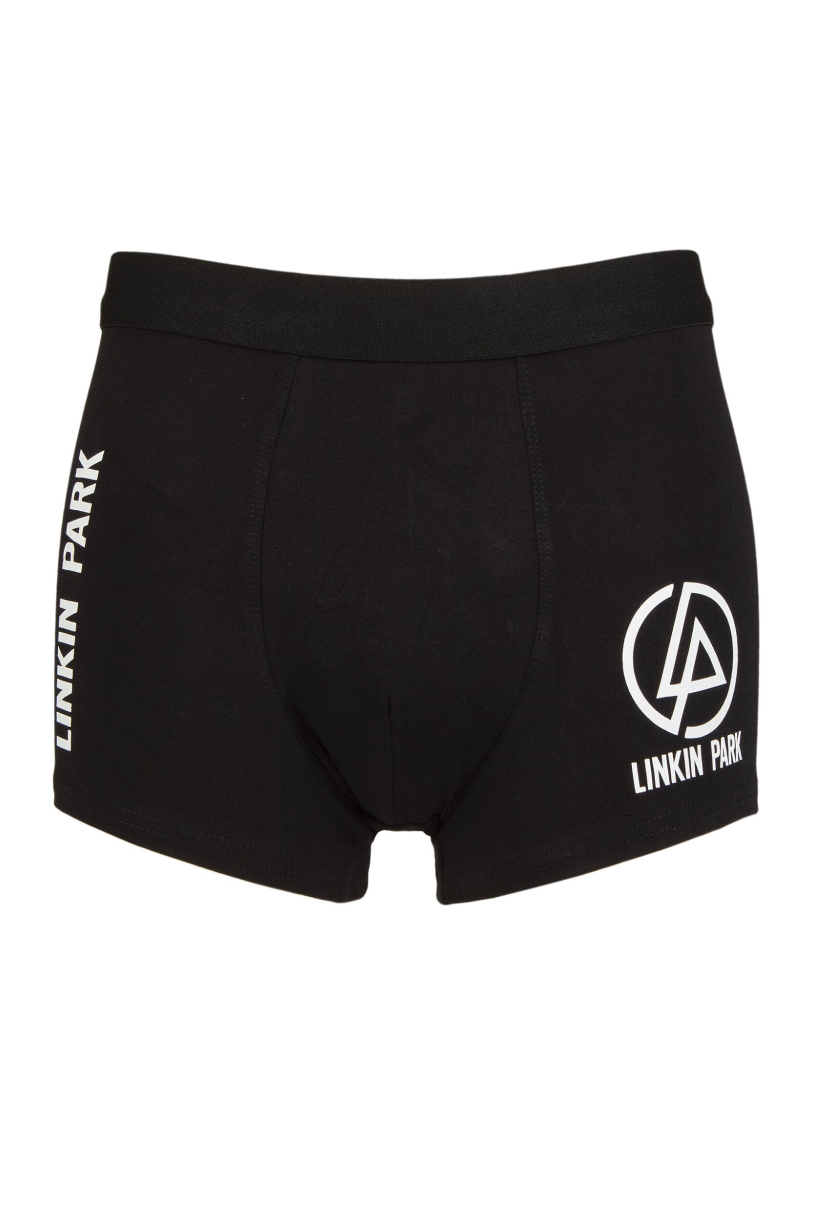 SOCKSHOP Music Collection 1 Pack Linkin Park Boxer Shorts Black Medium