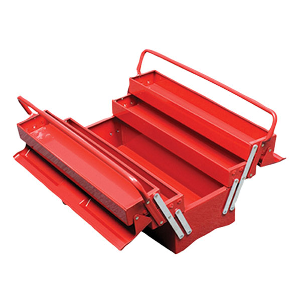 Faithfull Metal Cantilever Toolbox - 5 Tray 49cm (19in) FAITBC519