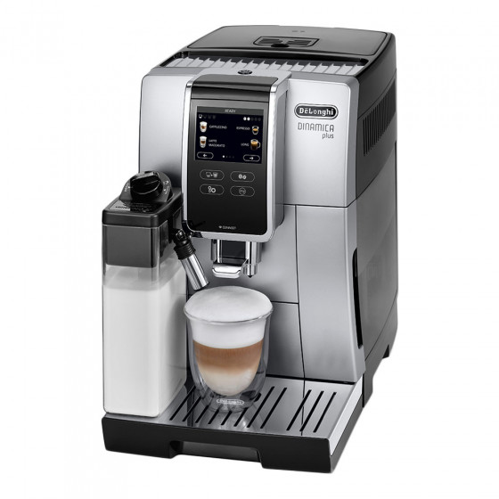 De'Longhi Dinamica ECAM370.85.SB Bean to Cup Coffee Machine - Silver / Black