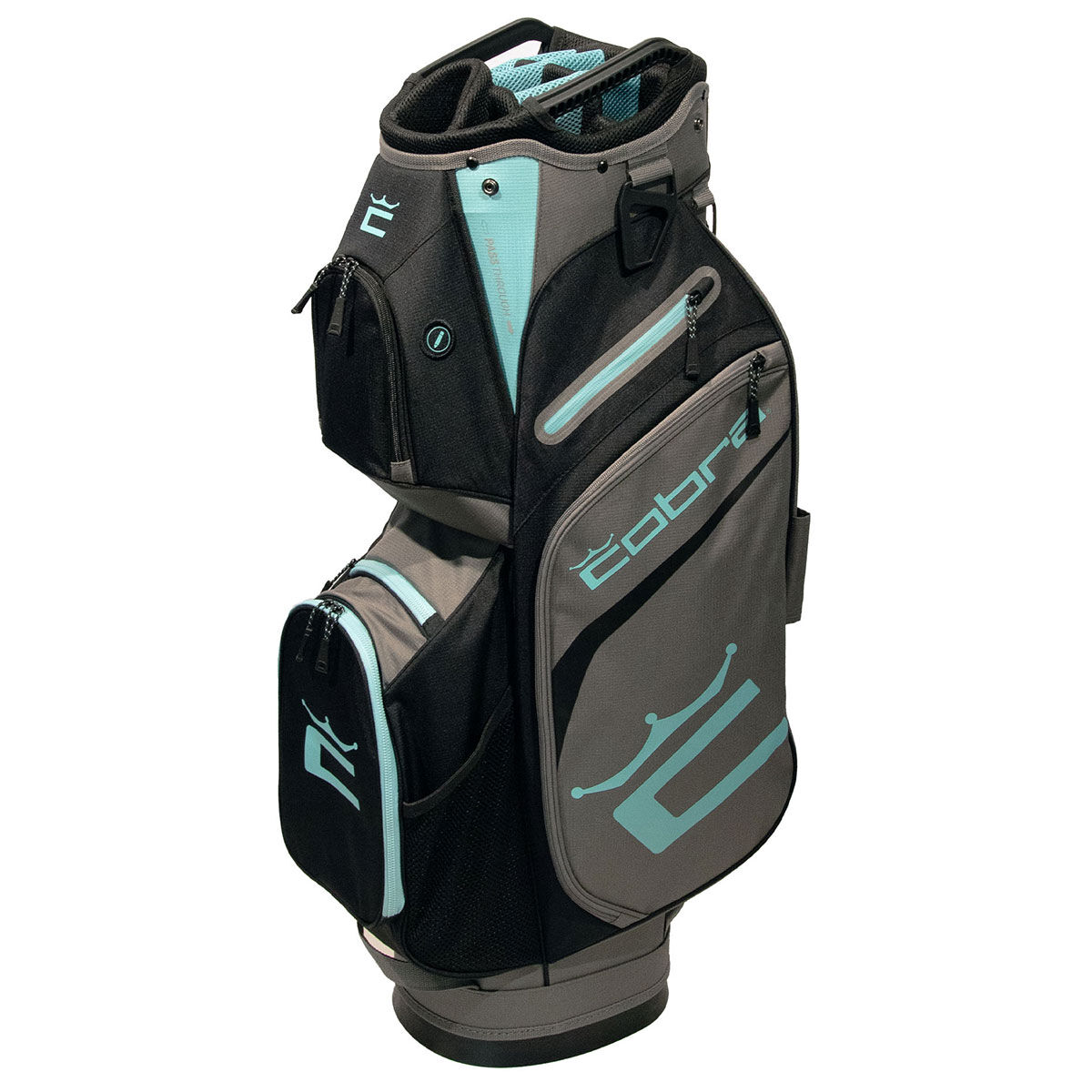 Cobra Golf Cobra Signature Golf Cart Bag, Black/blue | American Golf