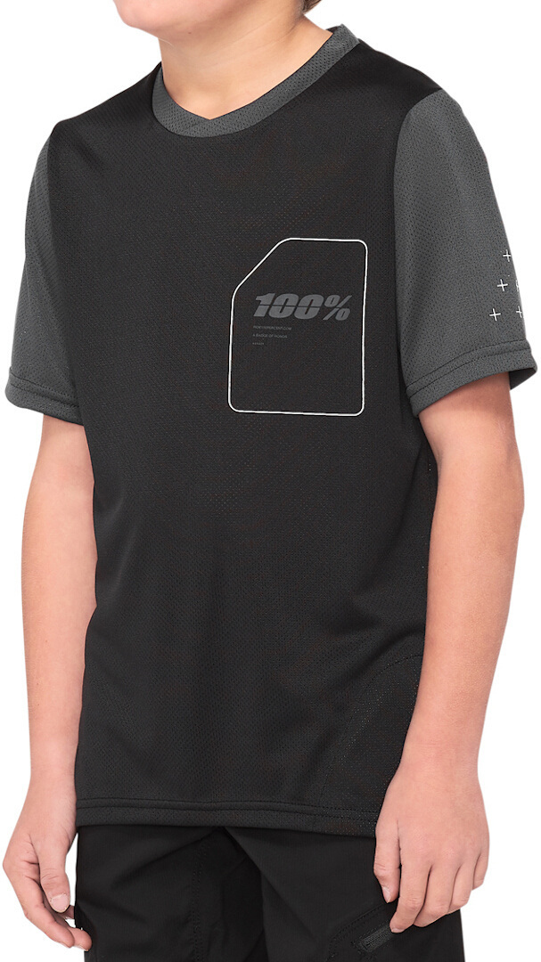 100% Ridecamp Youth Short Sleeve MTB Cycling Jersey