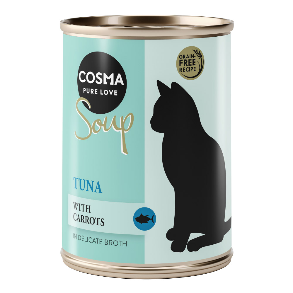 Cosma Soup 6 x 100g - Tuna with Carrots