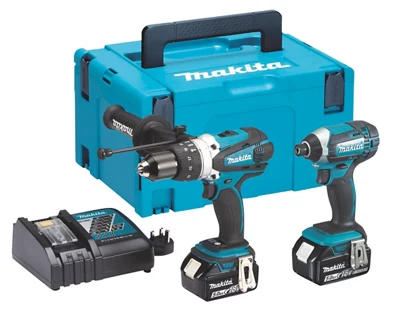 Makita DLX2145TJ Combi & Impact Kit 18V (5.0Ah)