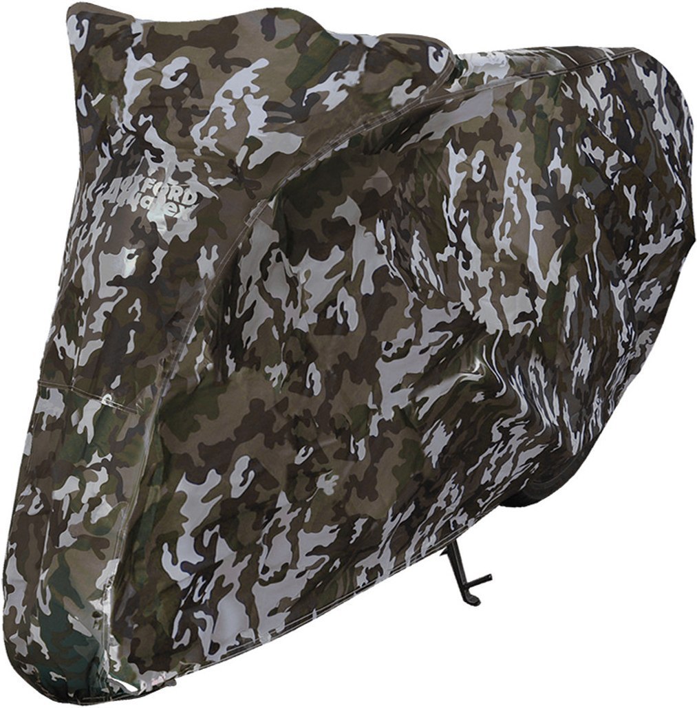 Oxford Aquatex Camo Motorcycle Cover Black XL