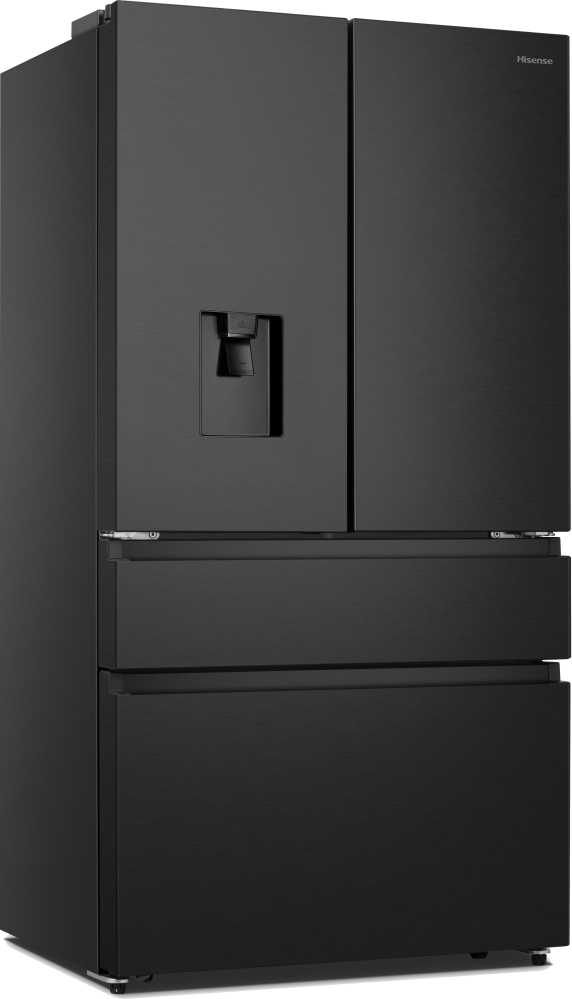 Hisense PureFlat RF749N4SWFE Fridge Freezer - Black Stainless Steel, Stainless Steel