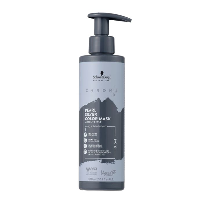 Schwarzkopf Professional Schwarzkopf Chroma ID Bonding Semi Permanent Hair Mask 300ml 9.5-1 Pearl Silver