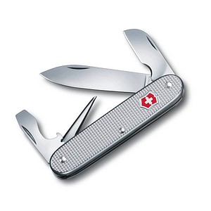 Victorinox 0.8120.26 Swiss Army Knife 7 Functions Silver with Cabl...