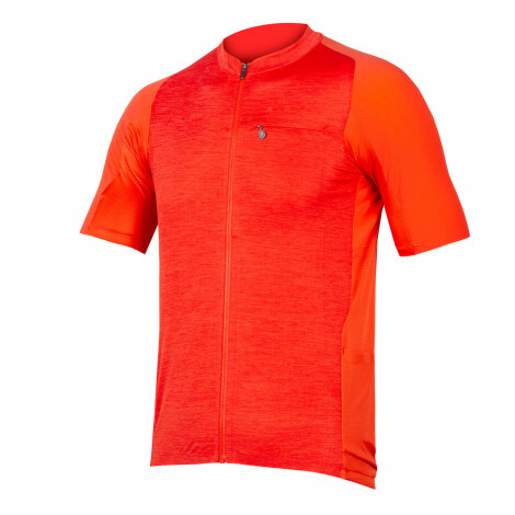Endura GV500 Reiver Short Sleeve Cycling Jersey - Paprika / 2XLarge