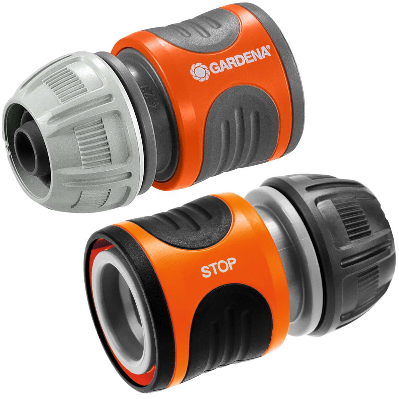 Gardena Hose Connector and Water Stop Set