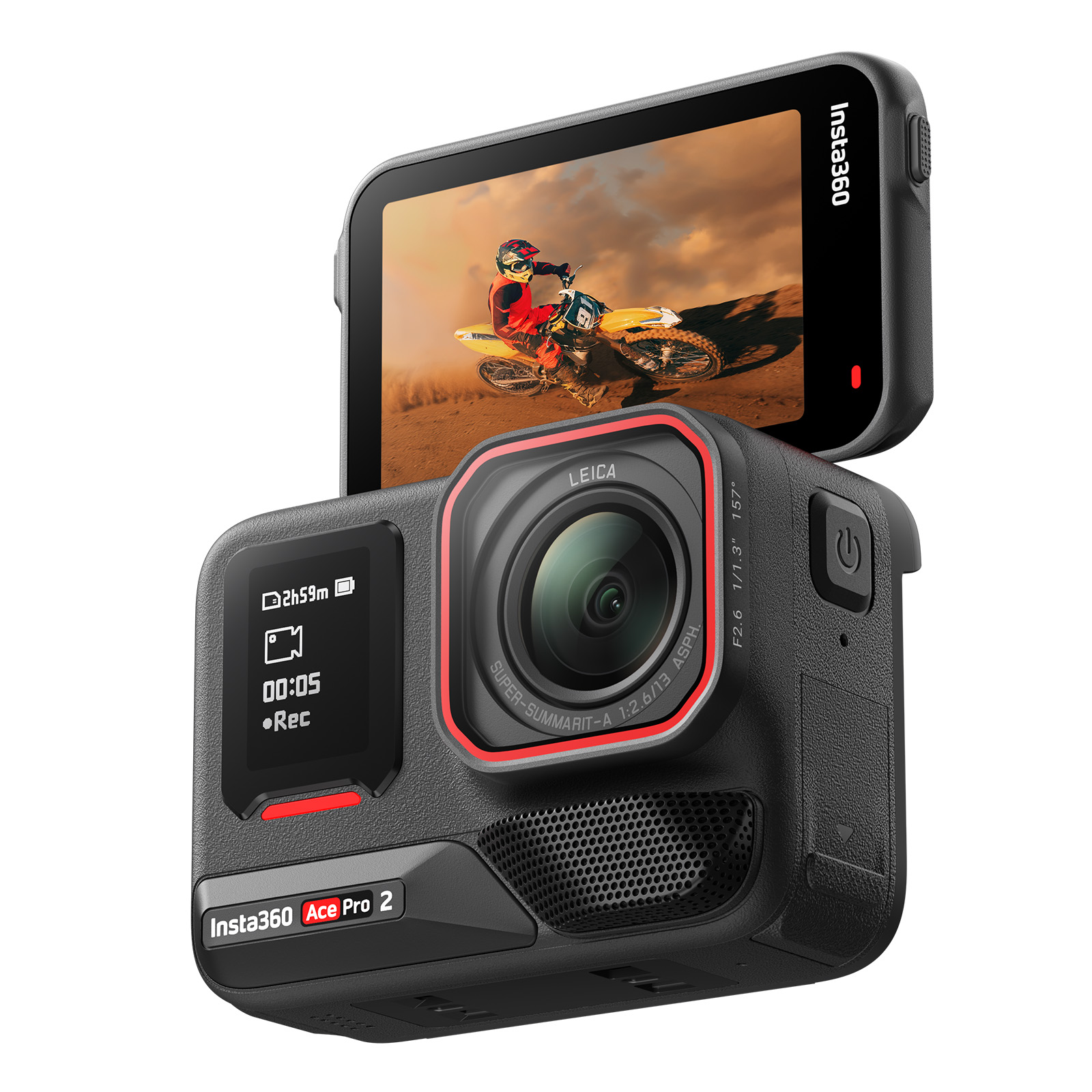  Ace Pro 2 8K AI Powered Action Camera - Dual Battery Bundle