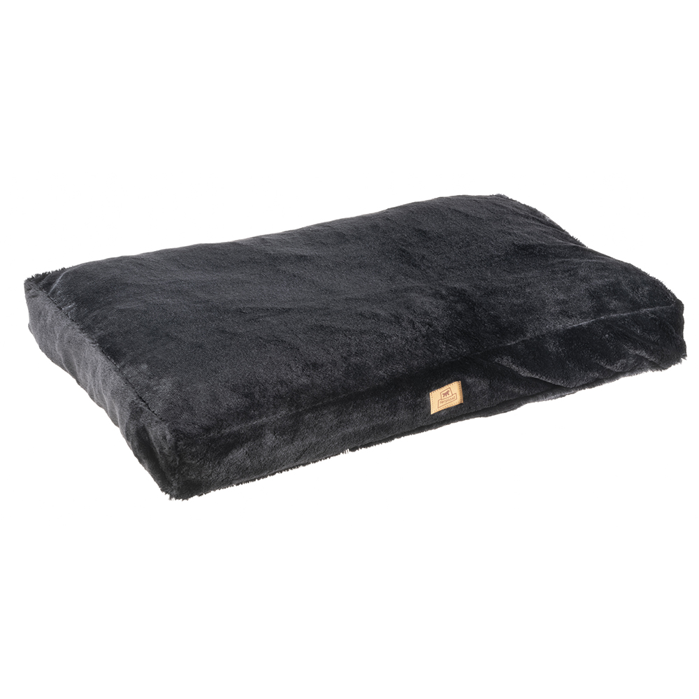 Ferplast Blacky Dog Cushion - Size M: 80 x 58 x 11 cm (L x W x H)
