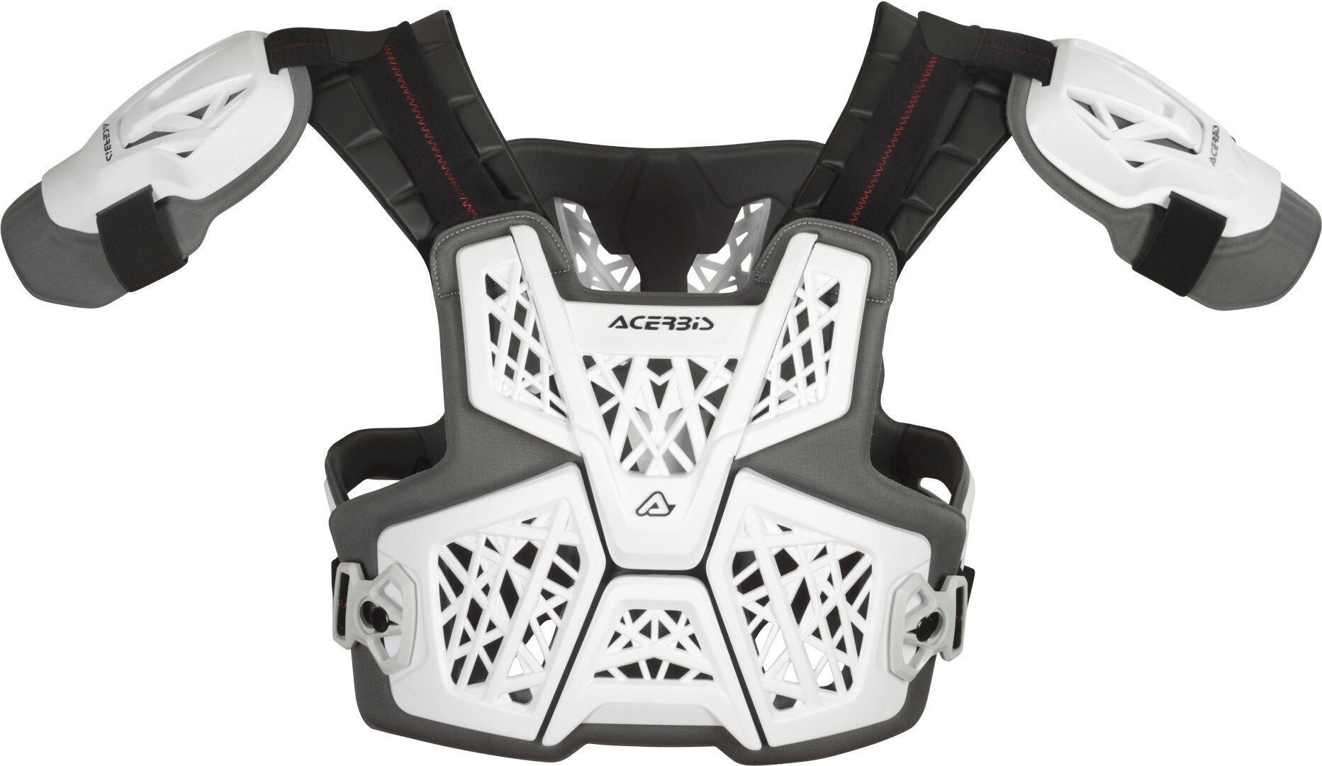 Acerbis Gravity Level 2 Chest Protector, white, white, Size One Size