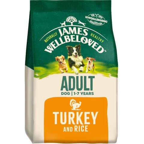  Adult Dog Dry Food Turkey and Rice - 15kg
