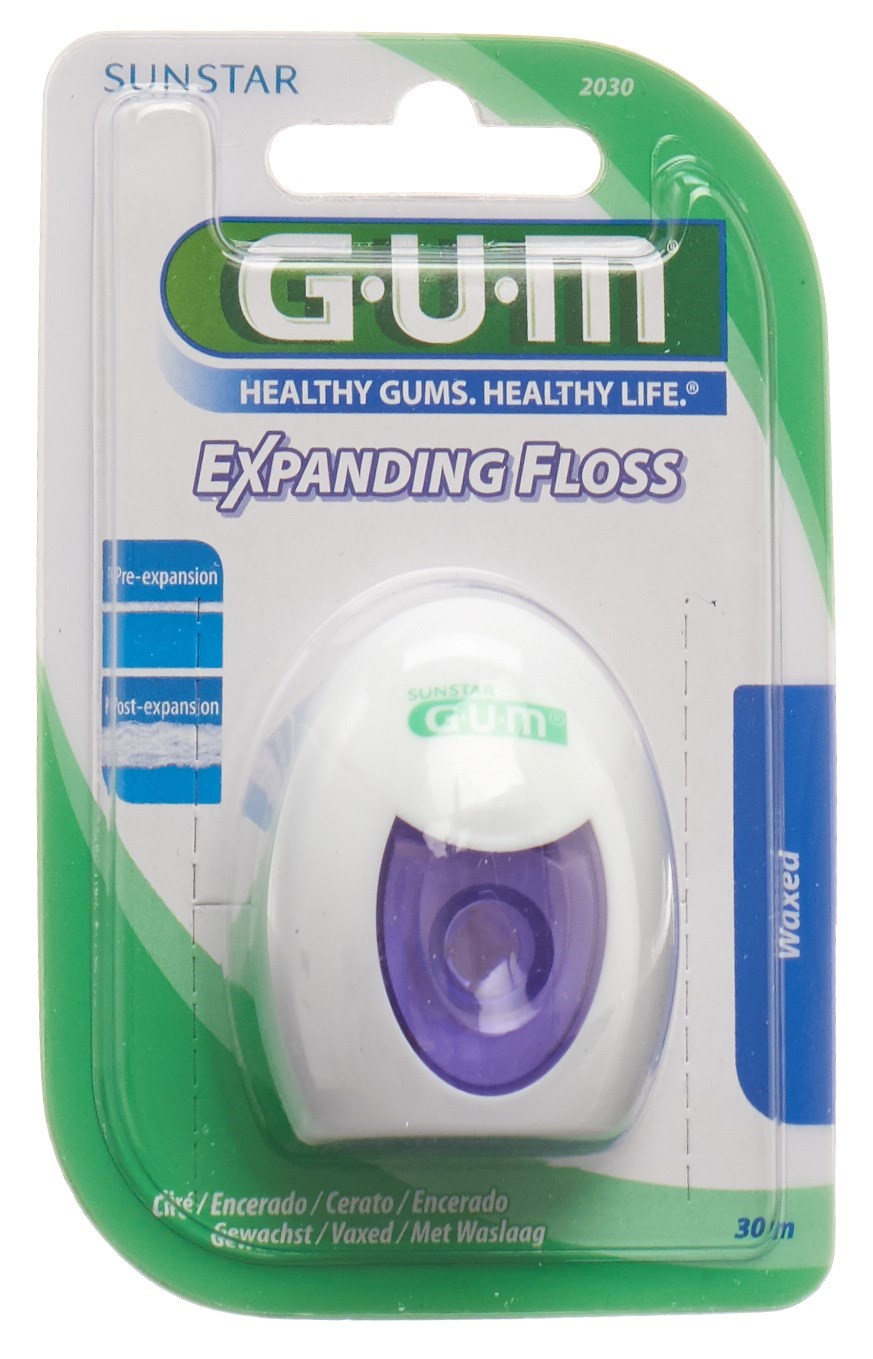 Gum G.U.M  Expanding Floss Dental Floss 30 m