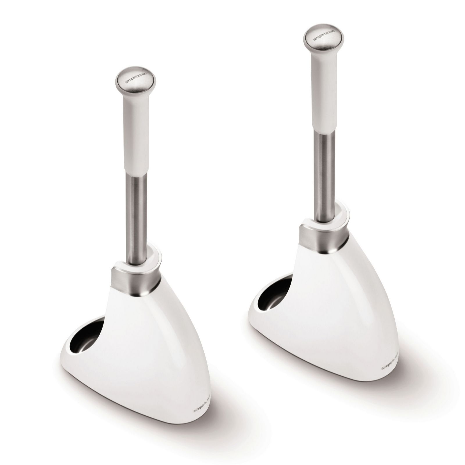 Simplehuman Fixture Mounted Toilet Brush white