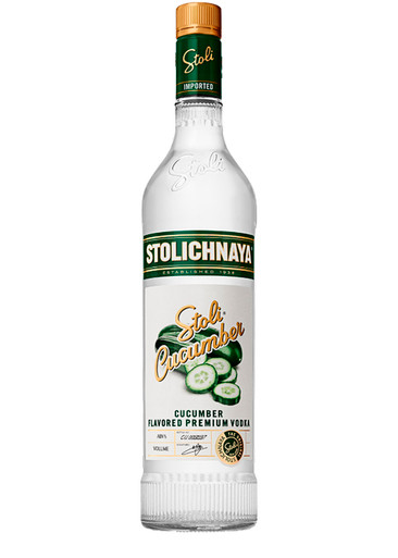 Stolichnaya Cucumber Vodka 70cl
