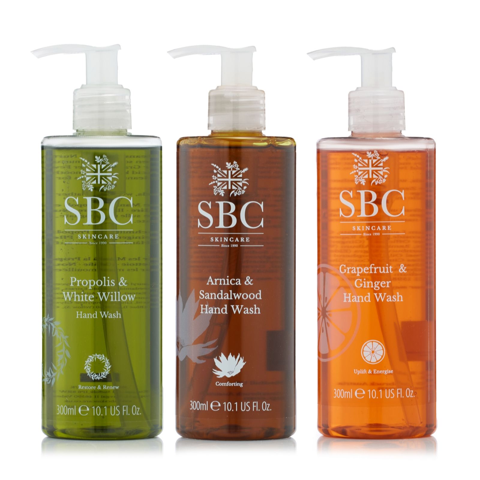 SBC Nourishing Handwash Trio