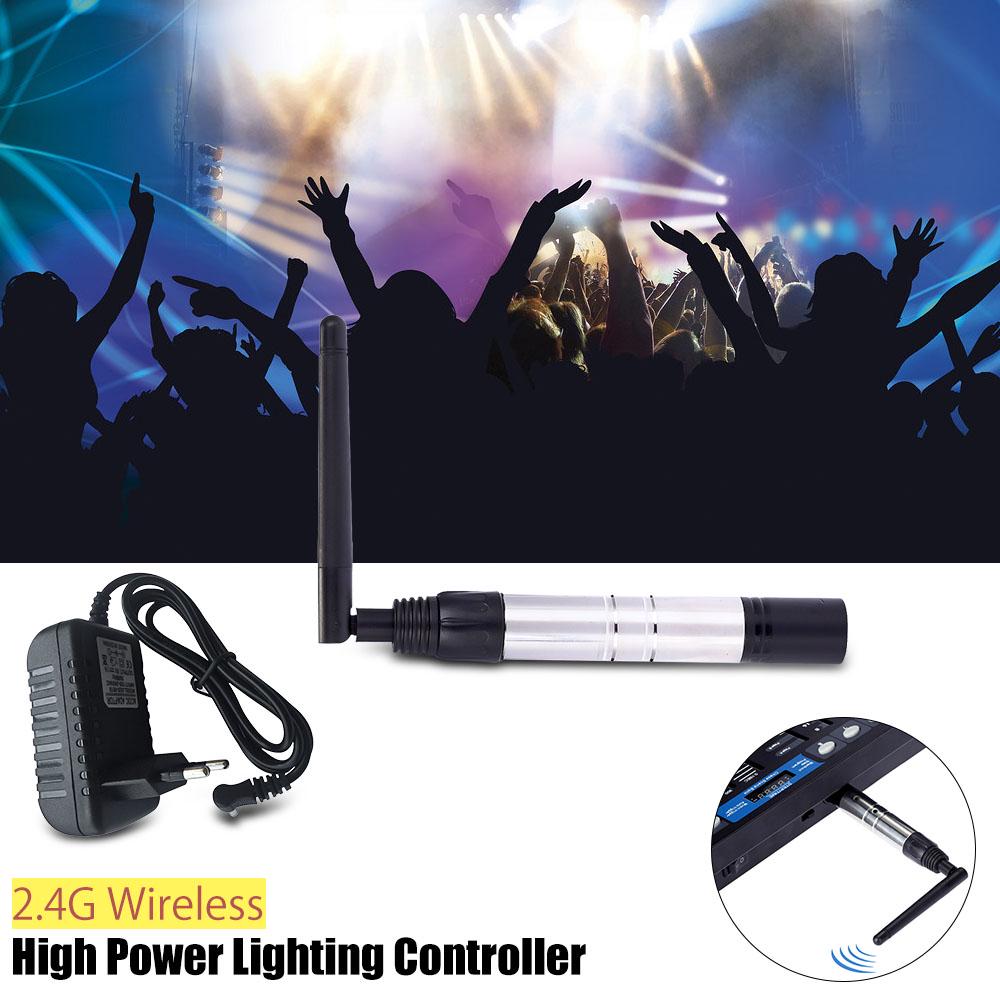 VehicleKit 23dbm High Power 1000m Ultra Long Distance 2.4g Wireless Male Xlr Transmitter Lighting Controller Us Plug