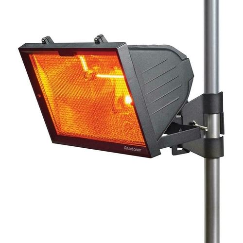 Knightsbridge 1300W Outdoor Infrared Heaters - Black
