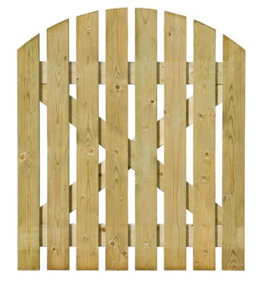 Grange Fencing Domed Ledged and Braced Path Gate - 100x90cm.