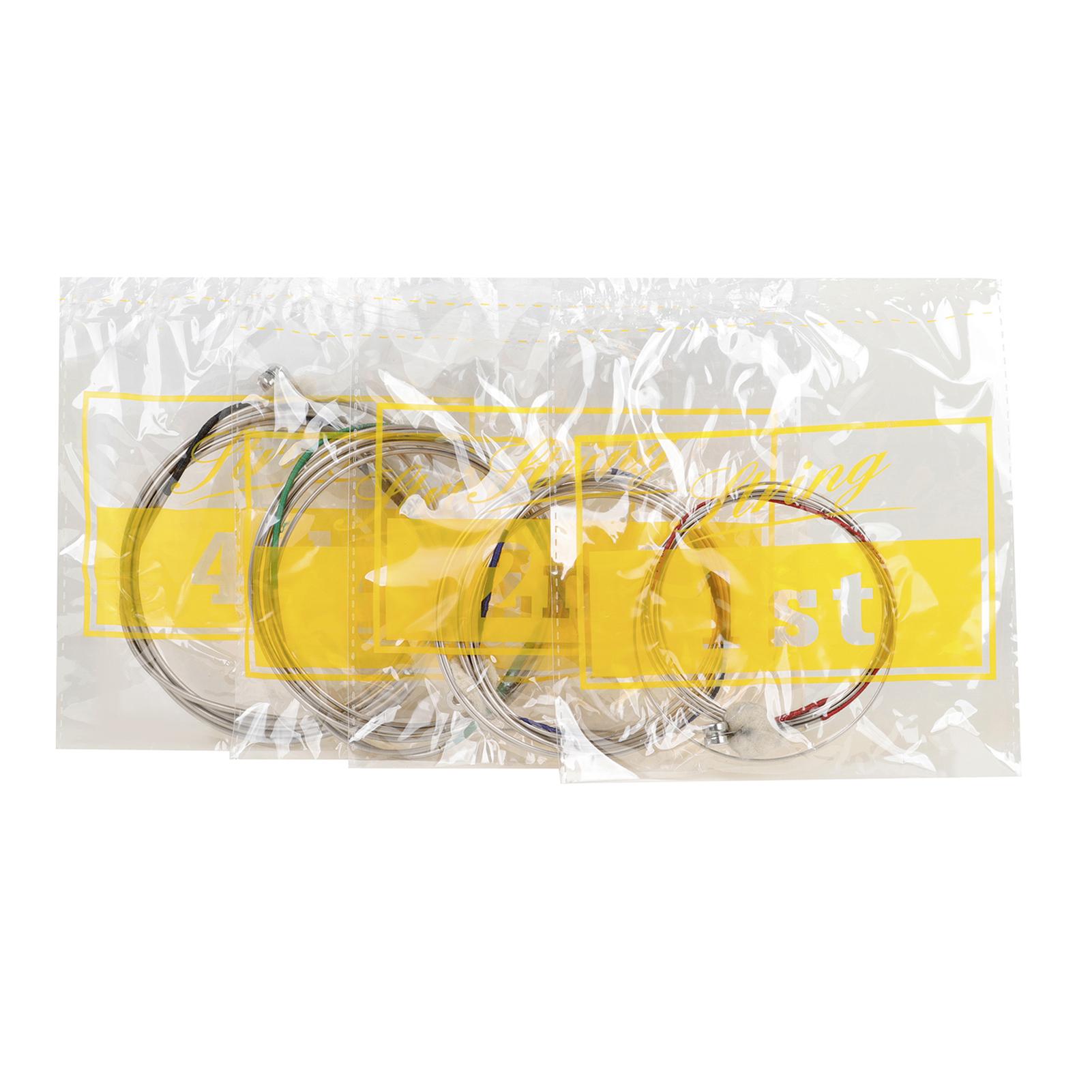 TOMTOP JMS BD102 4-string Double Bass String Set Steel-Nickel Winding String Rust-resistant Durable String for