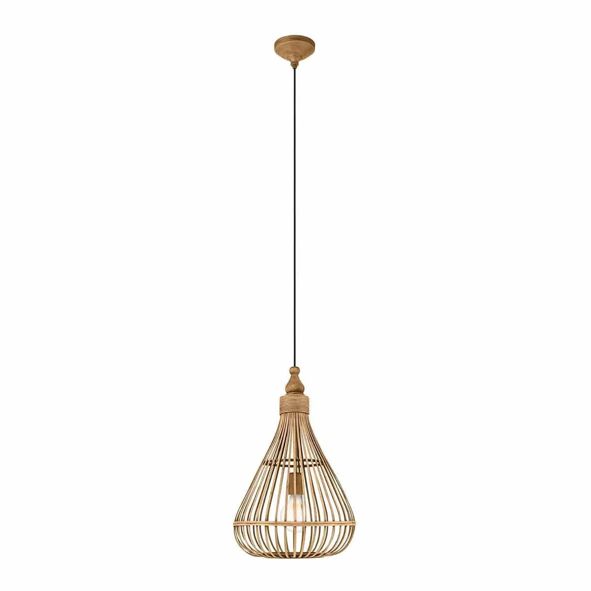 Eglo Amsfield Wooden Pendant Light