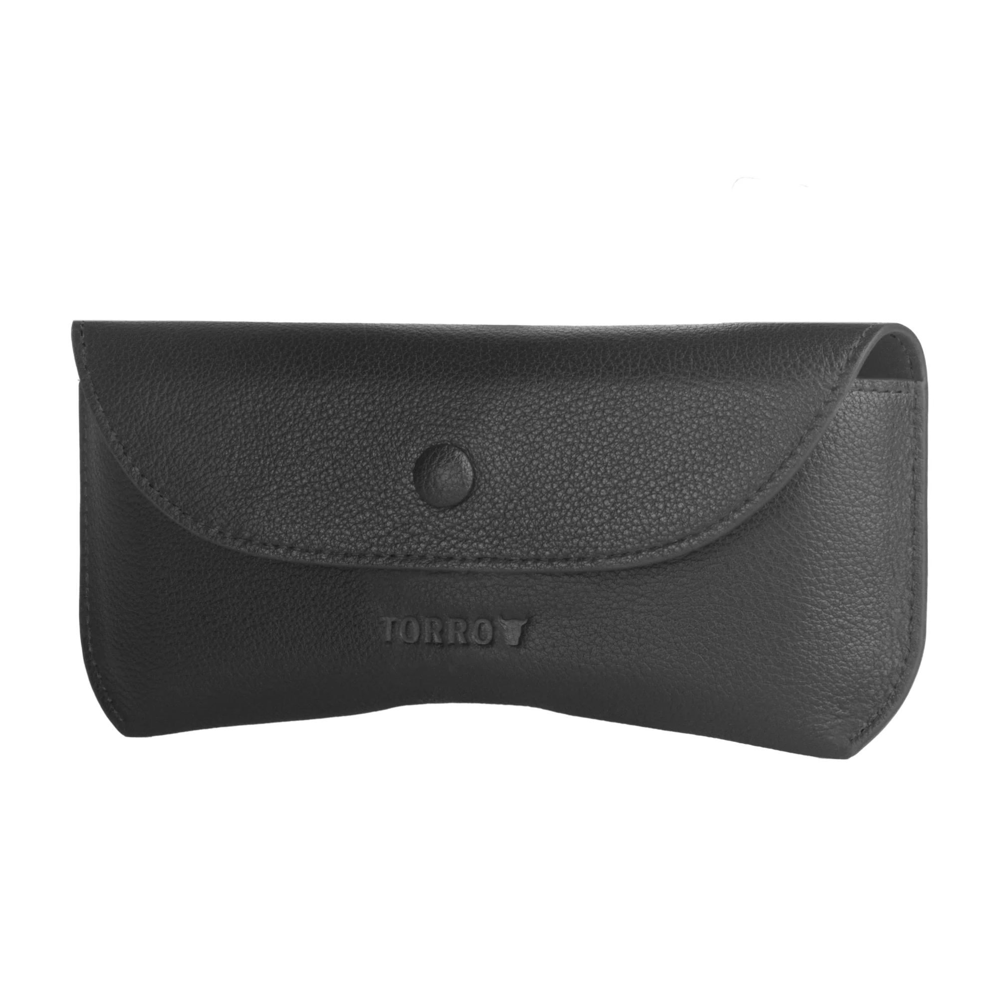 TORRO Leather Glasses / Sunglasses Case - Black