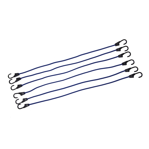 Silverline Bungee Cords 6pk - 900mm