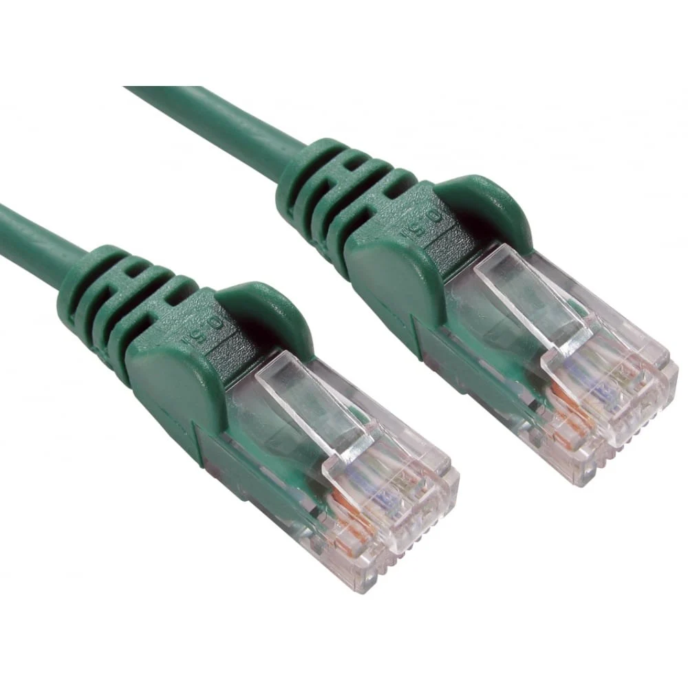 Scan Cables Cables Direct 2m CAT5E Patch Cable (Green)