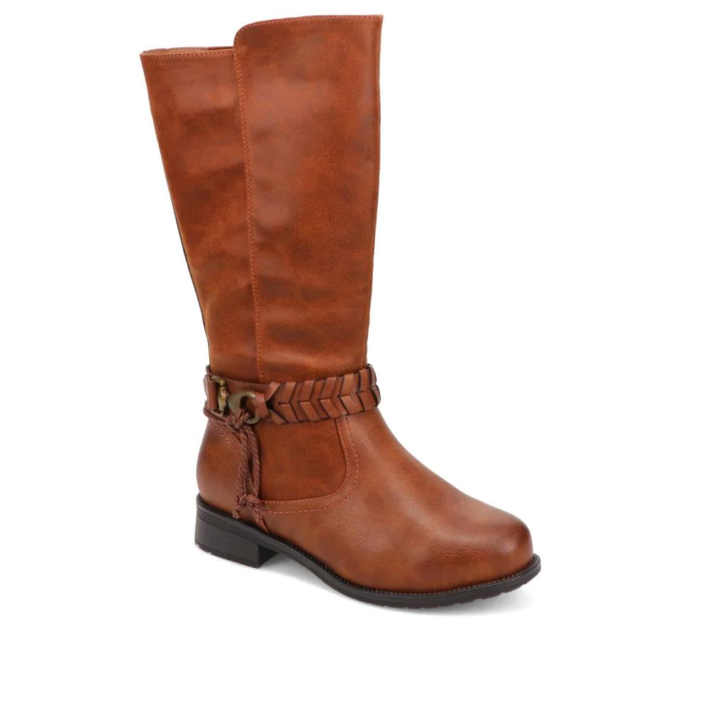 Easyfit Buckle-Detailed Long Boots