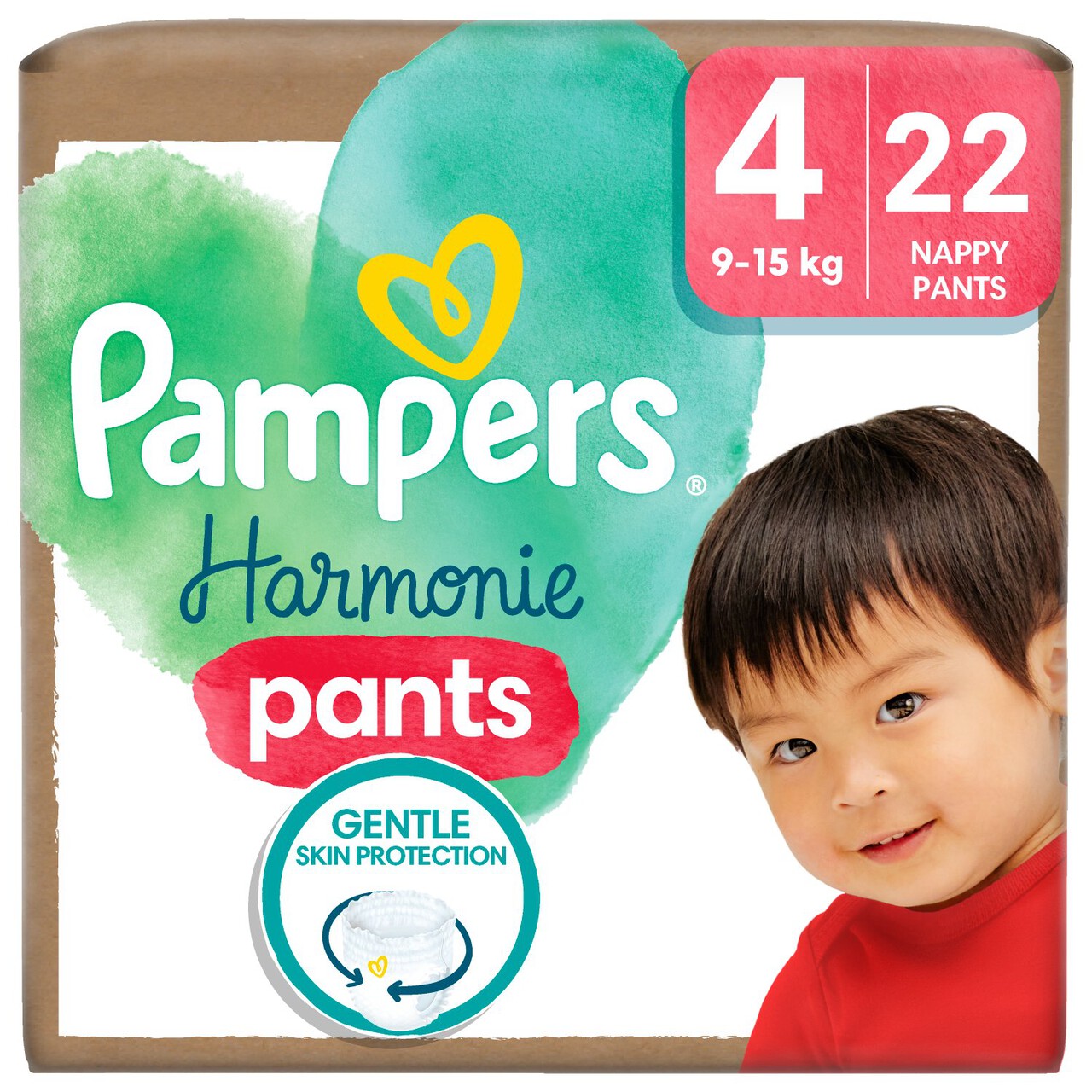 Pampers Harmonie Nappies Pull-On Size 4 Maxi