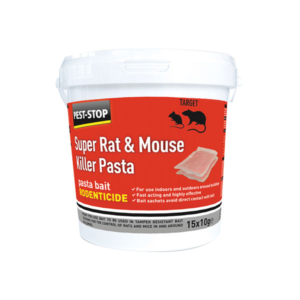 Pest-Stop Pest Stop PRCPSSA06 Super Rat & Mouse Killer Pasta Bait
